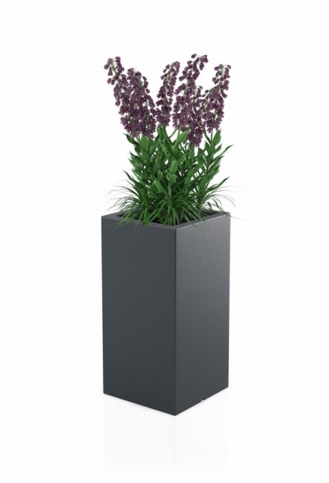 DESIGNERSKA DONICA MONUMO TOWER POT ANTRACYT