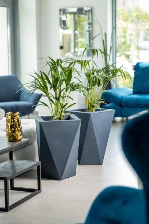 DESIGNERSKA DONICA MONUMO VASO ANTRACYT
