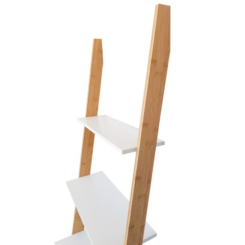 REGAŁ DRABINA 5 PÓŁEK MDF BAMBUS MODERNHOME REGAŁ DRABINA 5 PÓŁEK MDF BAMBUS MODERNHOME