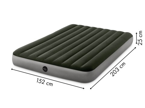 MATERAC DMUCHANY INTEX ŁÓŻKO DWUOSOBOWY 203 X 152 CM INTEX 64109