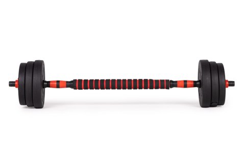 HANTLE REGULOWANE 2 X 15 KG SZTANGA ZESTAW 30 KG GRYF