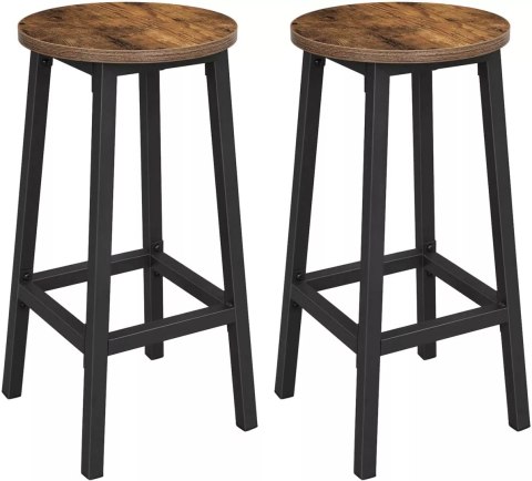 KOMPLET 2SZT TABORET BAROWY BAR WYSOKIE HOKER KOMPLET 2SZT TABORET BAROWY BAR WYSOKIE HOKER