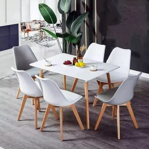 STÓŁ STOLIK PROSTOKĄTNY 120X 80 CM NOWOCZESNY DO JADALNI SALONU KUCHNI MODERNHOME