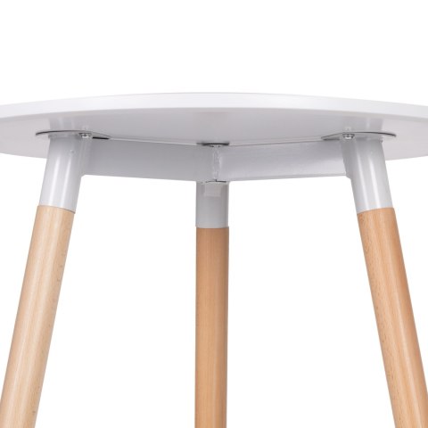 STOLIK NOWOCZESNY DREWNIANY DO SALONU KUCHNI 60CM