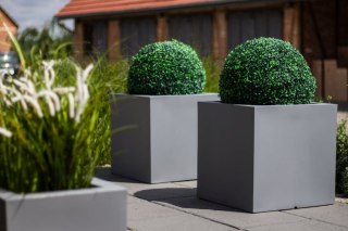 DESIGNERSKA DONICA MONUMO PIXEL POT BIAŁA