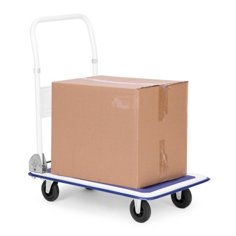 WÓZEK TRANSPORTOWY PLATFORMOWY MAGAZYNOWY 150KG SKŁADANY RĘCZNY