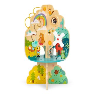 ZABAWKA EDUKACYJNA DLA DZIECI DREWNIANE DRZEWKO WPIERAJĄCE ROZWÓJ +12M ECOTOYS