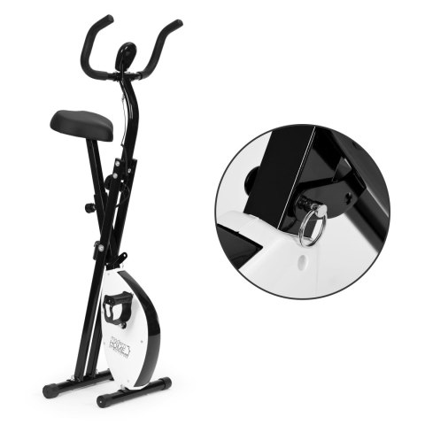 ROWEREK TRENINGOWY ROWER STACJONARNY FITNESS MECHANICZNY LICZNIK KOMPUTER PŁYNNA REGULACJA - BIAŁY MODERNHOME