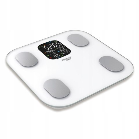 WAGA ŁAZIENKOWA ANALITYCZNA 15 PARAMETRÓW APPLE HEALTH GOOGLE FIT VERA WEBBER