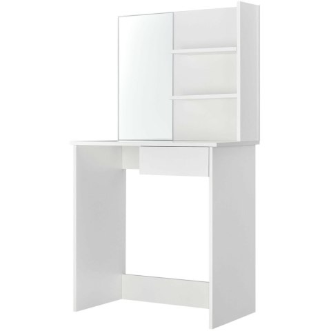 Toaletka kosmetyczna nowoczesna duże lustro półki ModernHome Toaletka kosmetyczna nowoczesna duże lustro półki ModernHome
