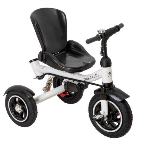 Rowerek Trójkołowy Trike Fix 3w1 z daszkiem obracany regulowany spacerówka prowadnik pasy V3 czarny