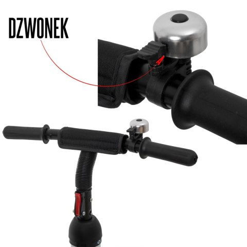 Rowerek Trójkołowy Trike Fix 3w1 z daszkiem obracany regulowany spacerówka prowadnik pasy V3 czarny