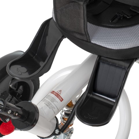 Rowerek Trójkołowy Trike Fix 3w1 z daszkiem obracany regulowany spacerówka prowadnik pasy V3 czarny